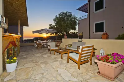 Balkon ili terasa u objektu Beautiful SeaView apartment Hvar Villa 6p