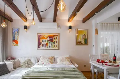 Krevet ili kreveti u jedinici u objektu Apartments Rinatoni