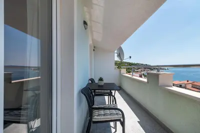 Balkon ili terasa u objektu Sea view Apartment Livia