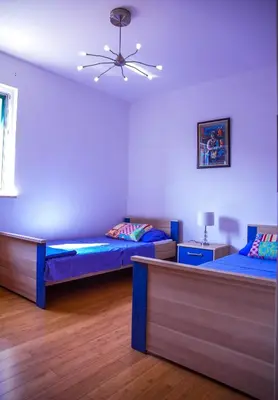 Krevet ili kreveti u jedinici u objektu Molo Lozna Apartments