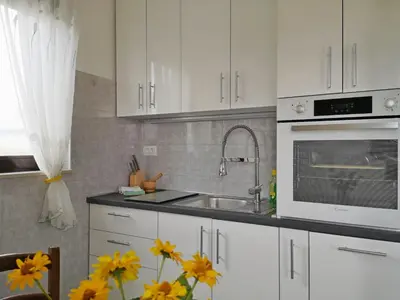 Kuhinja ili čajna kuhinja u objektu Apartments Natasa