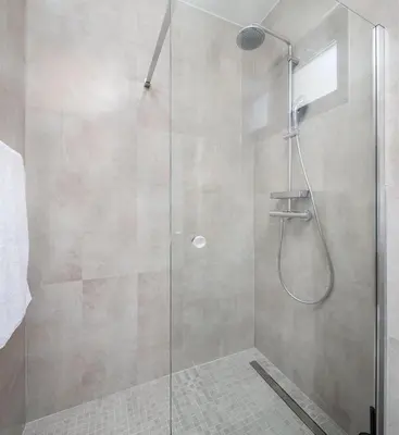 Kupaonica u objektu Paoma Lux Beach Suites