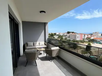 Tlocrt objekta Apartments with parking space Makarska - 23392