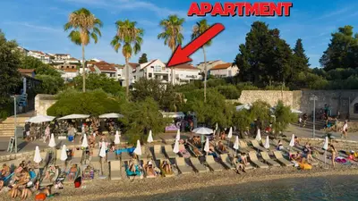 Tlocrt objekta Palm beach apartments