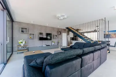 TV i/ili zabavni centar u objektu Luxury Villa Complex 