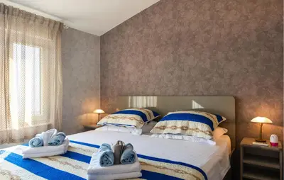 Krevet ili kreveti u jedinici u objektu Cozy Home In Podstrana