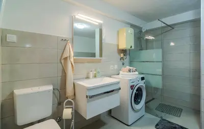 Kupaonica u objektu Cozy Home In Podstrana