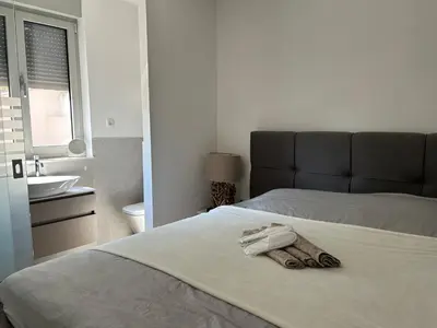 Krevet ili kreveti u jedinici u objektu Zavala Residence