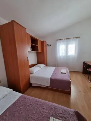 Krevet ili kreveti u jedinici u objektu Studio apartman Leon 4