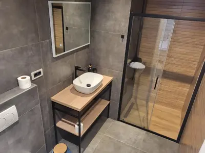 Kupaonica u objektu Old town Bol rooms