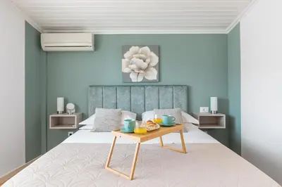 Krevet ili kreveti u jedinici u objektu Villa Mirjana, studio apartment
