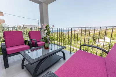 Balkon ili terasa u objektu Villa Lavanda