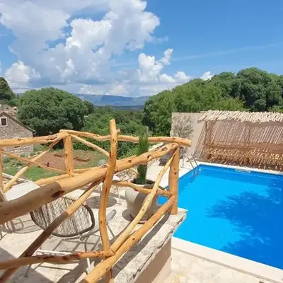 Hvar Stone Villa with pool