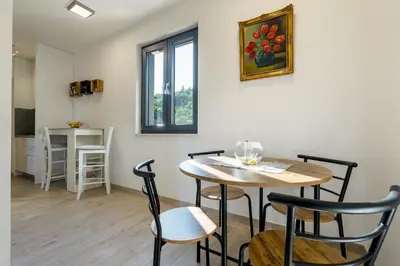 Tlocrt objekta Apartments with parking space Krvavica, Makarska - 23434