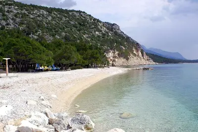 Tlocrt objekta Apartments with parking space Krvavica, Makarska - 23434