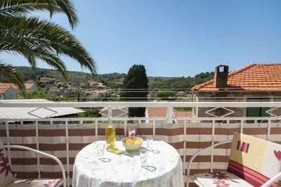 Balkon ili terasa u objektu Apartments Mira - One Bedroom Apartment with Balcony A2