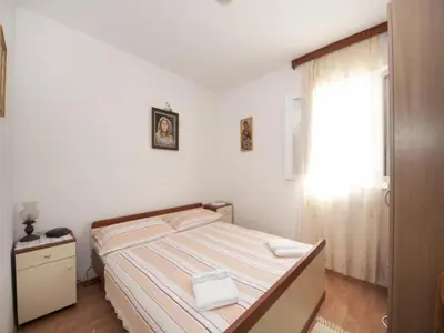 Krevet ili kreveti u jedinici u objektu Apartments Mira - One Bedroom Apartment with Balcony A2