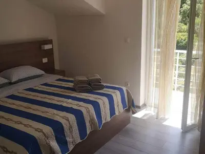Krevet ili kreveti u jedinici u objektu Apartments Kalajzic- One Bedroom Apartment with Terrace A3 ST