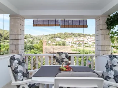 Balkon ili terasa u objektu Apartments Mare- Comfort Two Bedroom Apartment with Terrace A1 ST