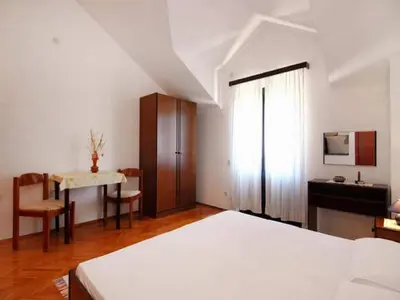 Krevet ili kreveti u jedinici u objektu Apartments Nadia - Studio Apartment with Balcony A3