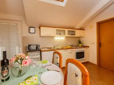 Kuhinja ili čajna kuhinja u objektu Apartments Roda - Standard One Bedroom Apartment with Terrace Helena - ST