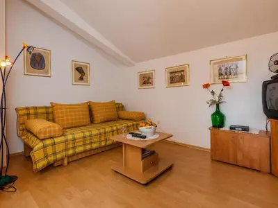 TV i/ili zabavni centar u objektu Apartments Roda - Standard One Bedroom Apartment with Terrace Helena - ST