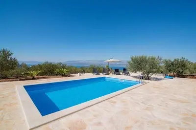 Bazen u objektu Holiday Home My Summer House - Two-Bedroom Holiday Home with Private Pool and Terrace - ST ili u blizini