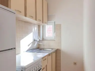 Kuhinja ili čajna kuhinja u objektu Apartments Nena ST - One Bedroom Apartment with Balcony and Sea View A1