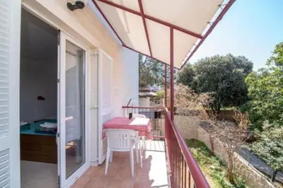 Balkon ili terasa u objektu Apartments Boguvila - Studio with Terrace A4 - ST