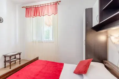 Krevet ili kreveti u jedinici u objektu Apartment Mia-Three Bedroom Apartment with Sea View Terrace