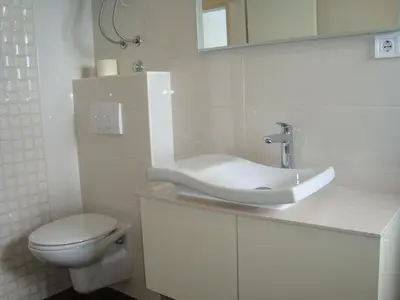 Kupaonica u objektu House Karlo Apartments - One-Bedroom Apartment with Two Balconies and Sea View A5