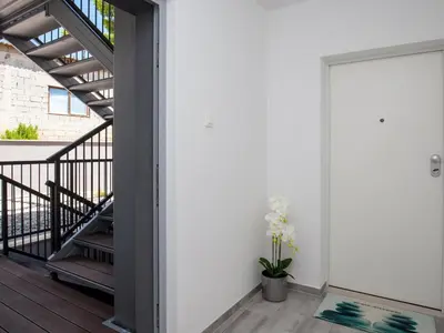 Balkon ili terasa u objektu Apartments Dva Galeba - Standard One Bedroom Apartment with Terrace 101
