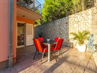 Balkon ili terasa u objektu Apartments Palma - Two Bedroom Apartment with Balcony and Sea View Veliki