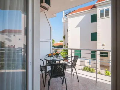 Balkon ili terasa u objektu Apartments Island Beat - One Bedroom Apartment with Balcony and Sea View A7 ST