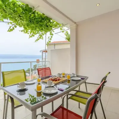 Apartments Hope Dugi Rat - Comfort OneBedroom Apartment with Terrace and Sea View A1