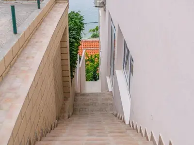Tlocrt objekta Apartments Hope Dugi Rat - One-Bedroom Apartment with Terrace and Sea View A2