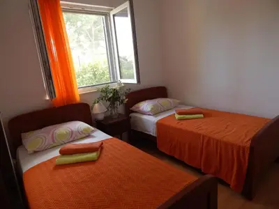 Krevet ili kreveti u jedinici u objektu 2 bedroom apartment with terrace