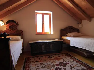 Krevet ili kreveti u jedinici u objektu Villa Dol-Three Bedroom Villa with Pool