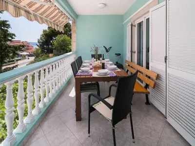 Balkon ili terasa u objektu Apartments Tomas - Four Bedroom Apartment with Balcony A4