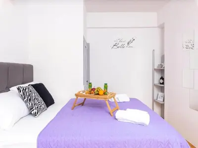 Krevet ili kreveti u jedinici u objektu Apartment Vela Stiniva with terrace
