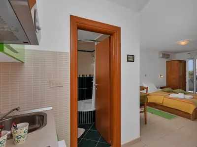 Krevet ili kreveti u jedinici u objektu Villa Juric with balcony