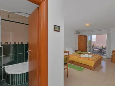 Kupaonica u objektu Apartments Villa Juric - Studio Apartment with Balcony - 2
