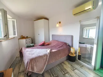 Krevet ili kreveti u jedinici u objektu Villa Roza - One Bedroom with Swimming Pool