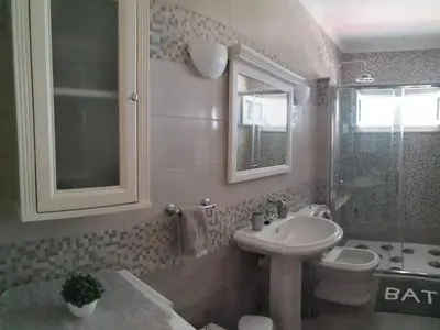Kupaonica u objektu Apartment Vesna & Ivica - Two Bedroom Apartment with Terrace and Sea View Vesna