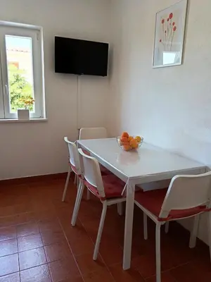 TV i/ili zabavni centar u objektu Apartments Villa Vanja
