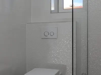 Kupaonica u objektu Apartment Perina - Comfort Two Bedroom Apartment with Terrace and Sea View