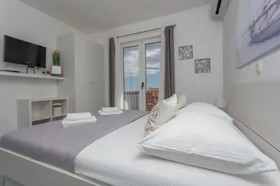 Krevet ili kreveti u jedinici u objektu Apartments Anita