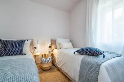 Krevet ili kreveti u jedinici u objektu Seaside Villa Vesna