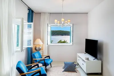 TV i/ili zabavni centar u objektu Seaside Villa Vesna