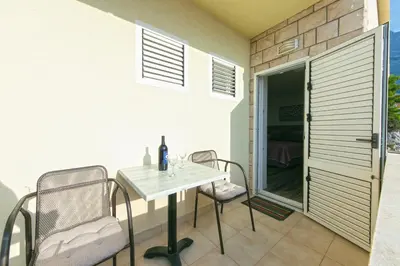 Balkon ili terasa u objektu Apartmani Makarska 2